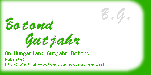 botond gutjahr business card